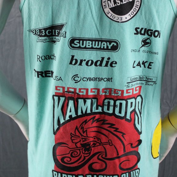 Vintage Tank-Top - Kamloops Rowing All Over Print - Men's Medium - Picture 8 of 12